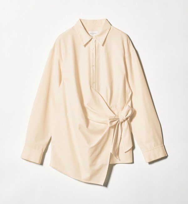 UNITED ARROWS「ドレープ ギャザー シャツ ‐ウォッシャブル‐」|シャツ・ブラウス|