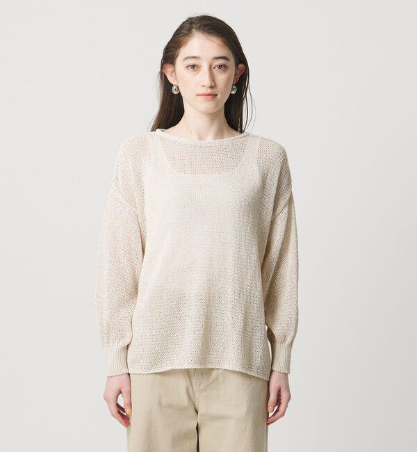 UNITED ARROWS「ペーパー プルオーバー ニット」|ニット・セーター|