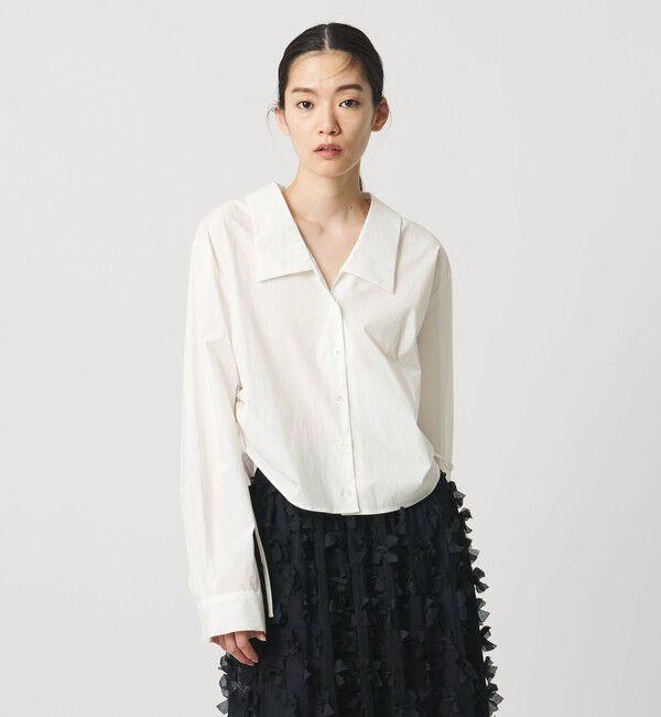 AEWEN MATOPH「＜AEWEN MATOPH＞サイドコードブラウス ‐ ウォッシャブル ‐」|シャツ・ブラウス|
