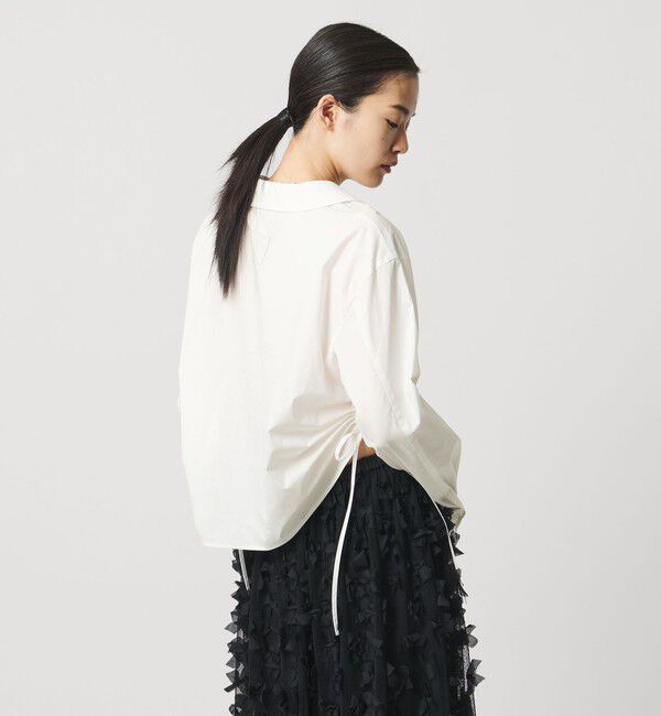 AEWEN MATOPH「＜AEWEN MATOPH＞サイドコードブラウス ‐ ウォッシャブル ‐」|シャツ・ブラウス|