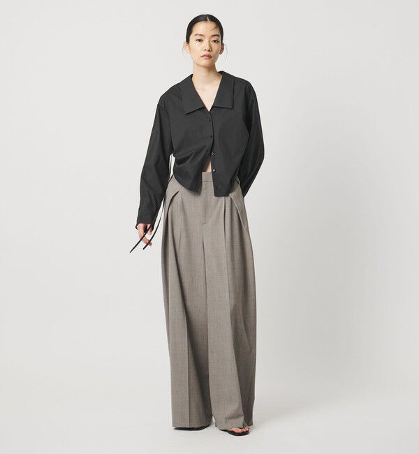 AEWEN MATOPH「＜AEWEN MATOPH＞サイドコードブラウス ‐ ウォッシャブル ‐」|シャツ・ブラウス|