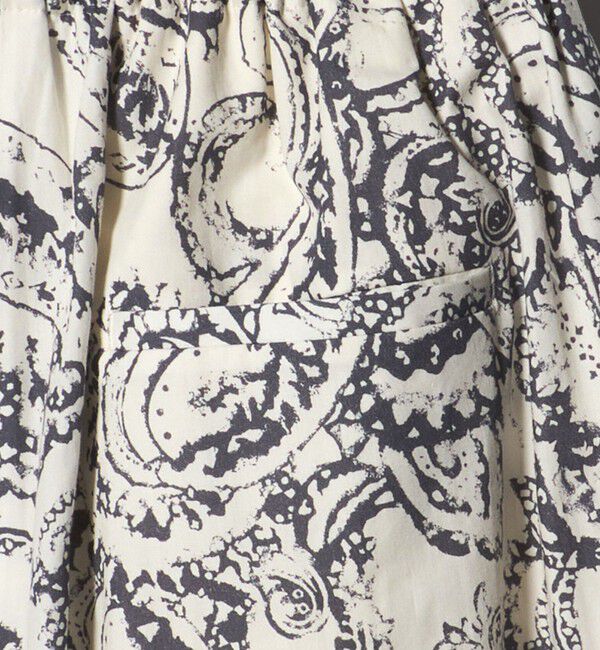 UNITED ARROWS「＜SACRA＞ペイズリー イージーパンツ」|チノ|