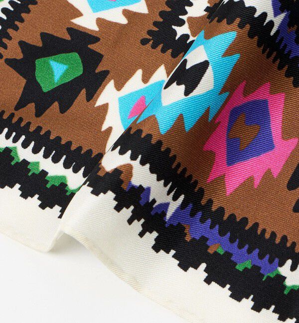 UNITED ARROWS「プリント ポケットチーフ」|ハンカチ|