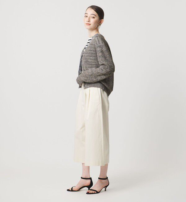 UNITED ARROWS「カラーヤーン Vネック カーディガン ‐ウォッシャブル‐」|カーディガン|