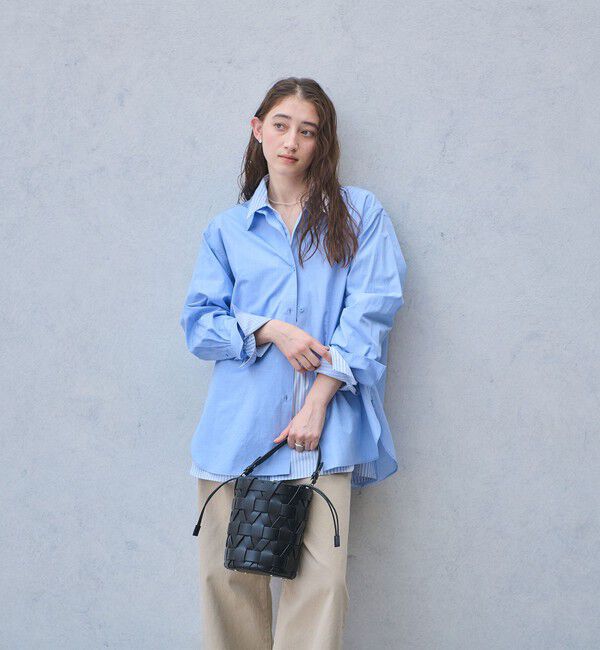 UNITED ARROWS「パネル メッシュ バケットバッグ」|ショルダー・メッセンジャー|