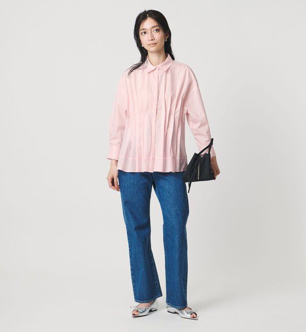 UNITED ARROWS「ピンタック シャツブラウス」|シャツ・ブラウス|