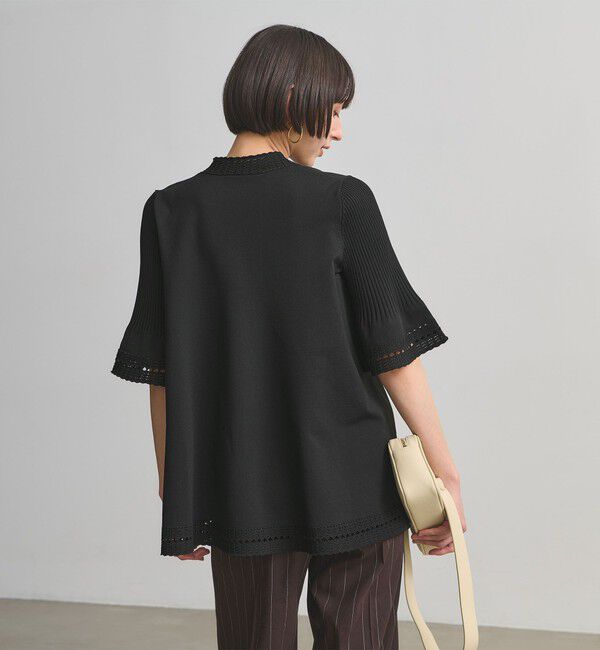 UNITED ARROWS「Vネック ニットチュニック 」|ニット・セーター|