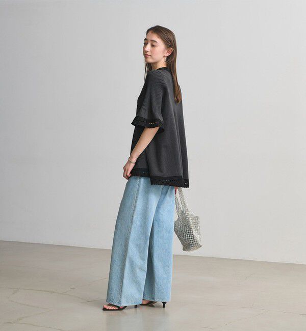 UNITED ARROWS「Vネック ニットチュニック 」|ニット・セーター|