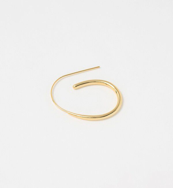 UNITED ARROWS「フック フープピアス」|ピアス|