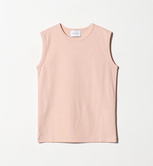 UNITED ARROWS「コットン フライス ノースリーブトップス」|Tシャツ・カットソー|
