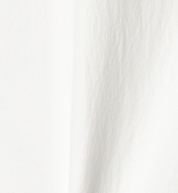 UNITED ARROWS「メロー フリル スキッパー パフ ブラウス ‐防しわ 吸水速乾 UVカット 遮熱性 接触冷感 ウォッシャブル‐」|シャツ・ブラウス|