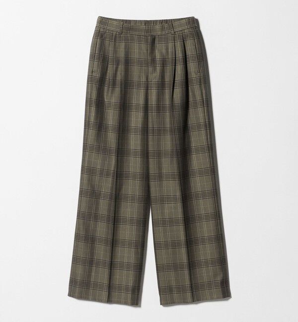 UNITED ARROWS「2タック ストレート ワイド パンツ」|スラックス|