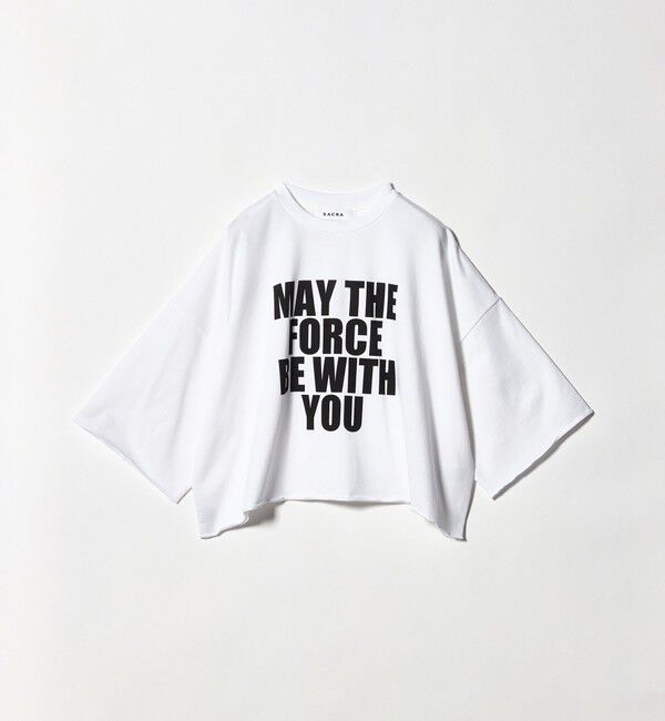 UNITED ARROWS「＜SACRA＞ビッグロゴ Tシャツ」|Tシャツ・カットソー|WHITE