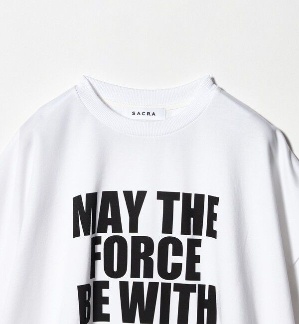 UNITED ARROWS「＜SACRA＞ビッグロゴ Tシャツ」|Tシャツ・カットソー|