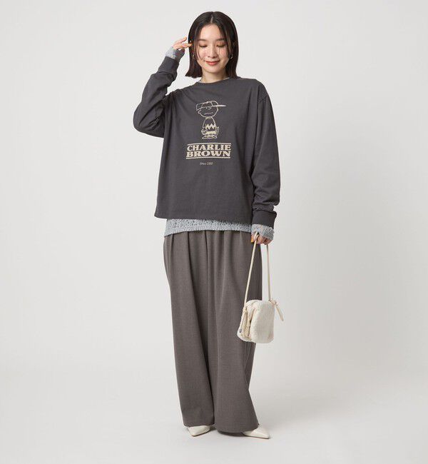 UNITED ARROWS green label relaxing「【WEB限定】＜at ease＞レース プルオーバー カットソー」|Tシャツ・カットソー|