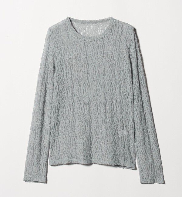 UNITED ARROWS green label relaxing「【WEB限定】＜at ease＞レース プルオーバー カットソー」|Tシャツ・カットソー|