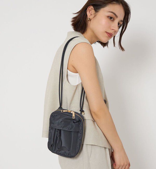 UNITED ARROWS green label relaxing「2WAY マルチ mini ショルダーバッグ -はっ水-」|ショルダー・メッセンジャー|NAVY