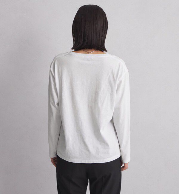 UNITED ARROWS green label relaxing「【WEB限定】＜at ease＞フォトプリント ロングスリーブ Tシャツ」|Tシャツ・カットソー|