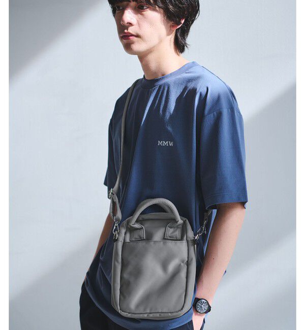 UNITED ARROWS green label relaxing「EVERY 2WAY ミニ ショルダー バッグ -撥水-」|ショルダー・メッセンジャー|MD.GRAY