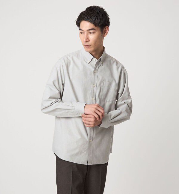 UNITED ARROWS green label relaxing「【WEB限定】JUST fit デイリー オックスフォード ボタンダウン シャツ」|シャツ・ブラウス|