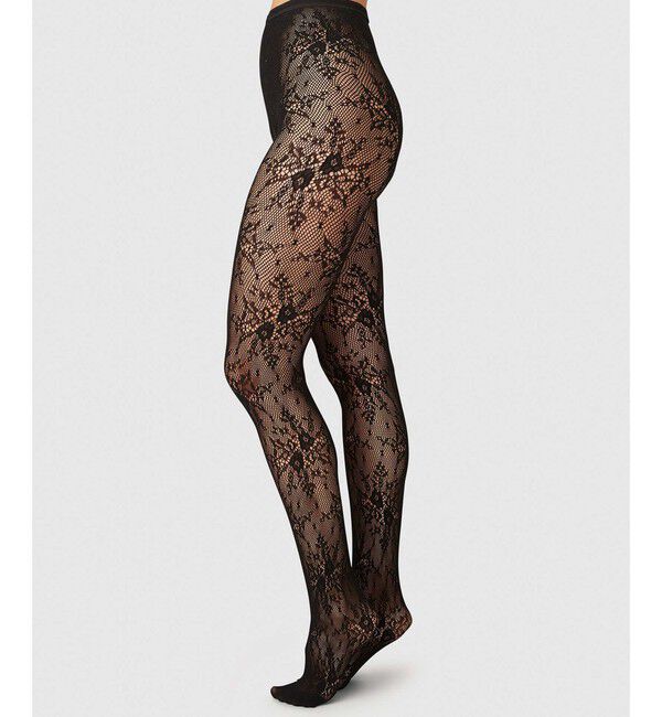 EMMEL REFINES「＜SWEDISH STOCKINGS＞Rosa レース タイツ＜ Select by EMMEL REFINES ＞」|タイツ・ストッキング|