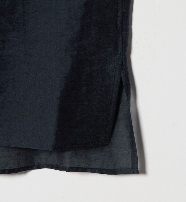 UNITED ARROWS green label relaxing「フェイクパール スタンドネック ブラウス」|シャツ・ブラウス|