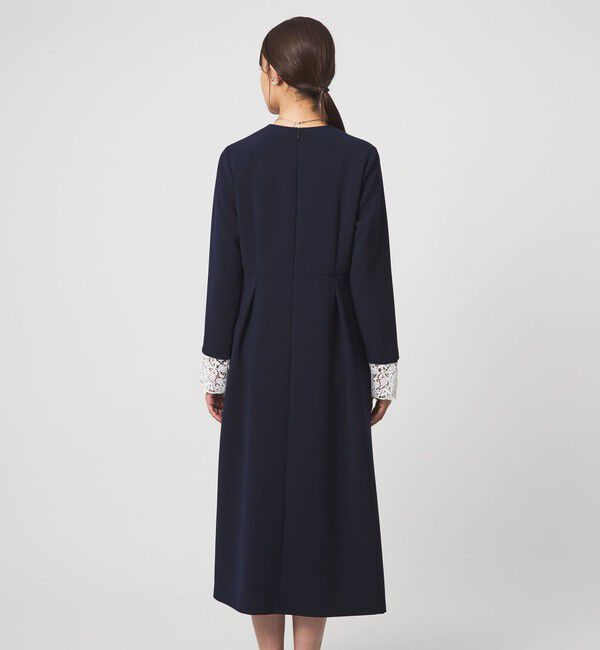 UNITED ARROWS green label relaxing「［size SHORTあり］ソデレース 2WAY ワンピース」|ワンピース|