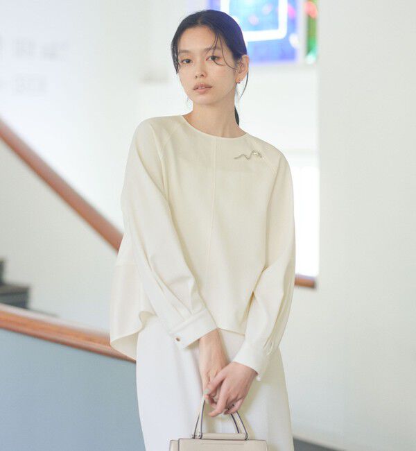 UNITED ARROWS green label relaxing「［size SHORTあり］fleurie(フルリー) フォルム プルオーバー ブラウス」|シャツ・ブラウス|