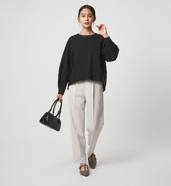 UNITED ARROWS green label relaxing「［size SHORTあり］fleurie(フルリー) フォルム プルオーバー ブラウス」|シャツ・ブラウス|