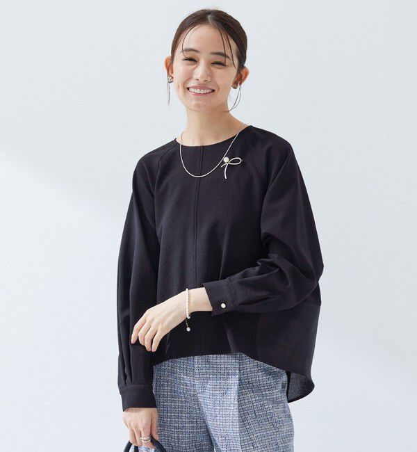 UNITED ARROWS green label relaxing「［size SHORTあり］fleurie(フルリー) フォルム プルオーバー ブラウス」|シャツ・ブラウス|