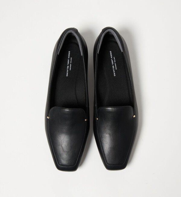 UNITED ARROWS green label relaxing「クッショニーシューズ メタルチップ モカ / フラットシューズ」|ローファー|