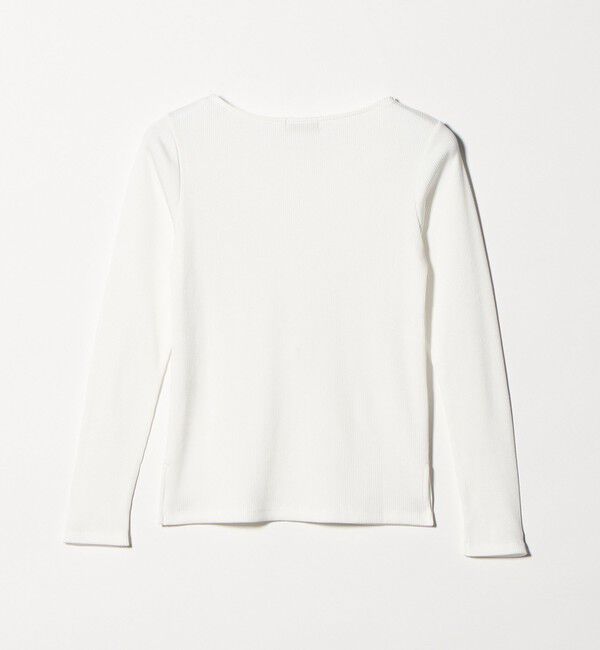 UNITED ARROWS green label relaxing「ブライトリブ ボートネック ロングスリーブ カットソー」|Tシャツ・カットソー|