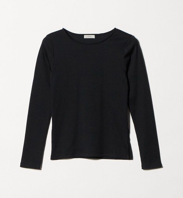 UNITED ARROWS green label relaxing「ブライトリブ ボートネック ロングスリーブ カットソー」|Tシャツ・カットソー|