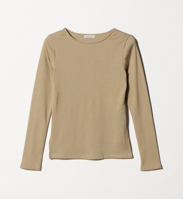 UNITED ARROWS green label relaxing「ブライトリブ ボートネック ロングスリーブ カットソー」|Tシャツ・カットソー|