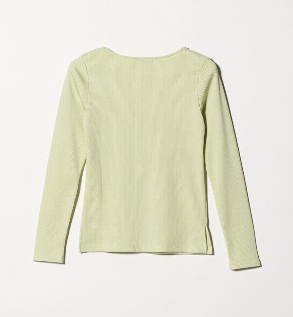 UNITED ARROWS green label relaxing「ブライトリブ ボートネック ロングスリーブ カットソー」|Tシャツ・カットソー|