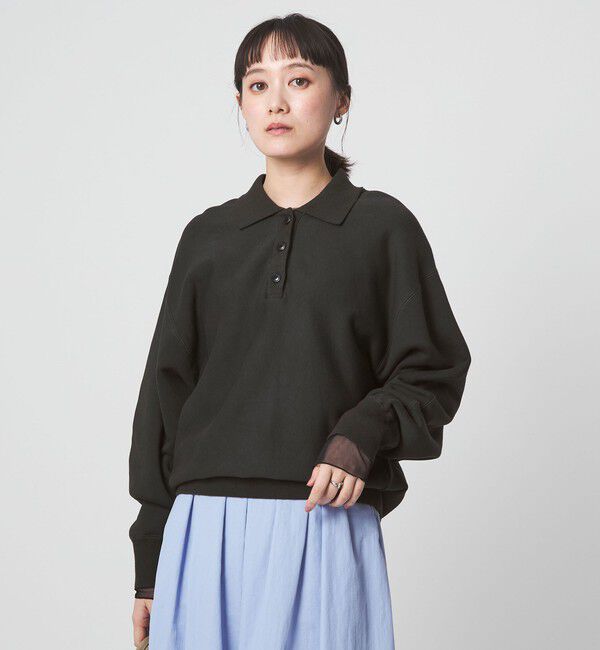 UNITED ARROWS green label relaxing「ポロカラー スウェット」|スウェット・ジャージ|