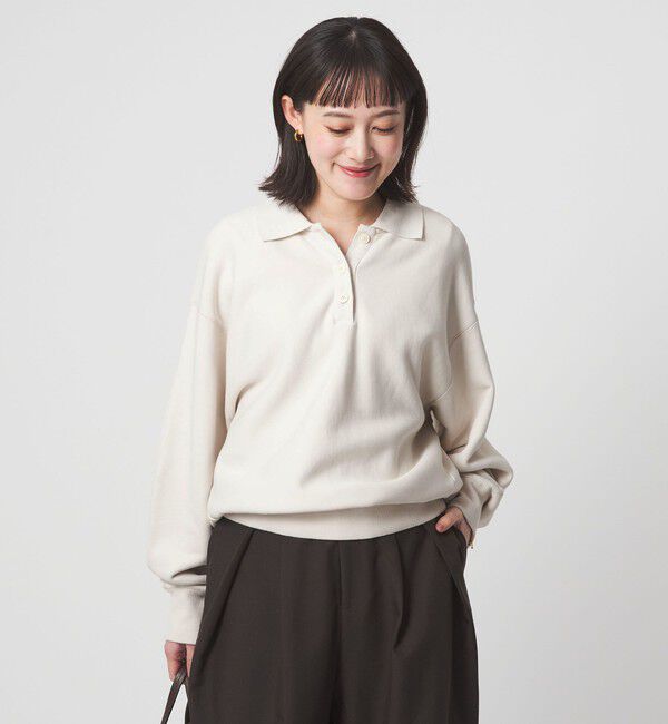 UNITED ARROWS green label relaxing「ポロカラー スウェット」|スウェット・ジャージ|