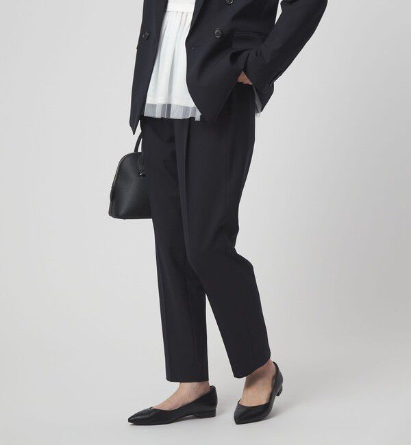 UNITED ARROWS green label relaxing「［size SHORT/TALLあり］カチリラ テーパードパンツ ウォッシャブル ストレッチ」|スラックス|