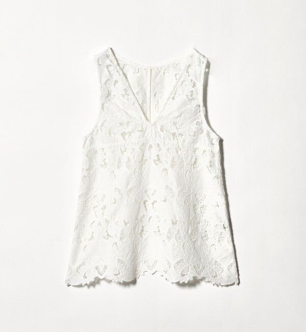 UNITED ARROWS green label relaxing「レース ノースリーブ ブラウス」|シャツ・ブラウス|