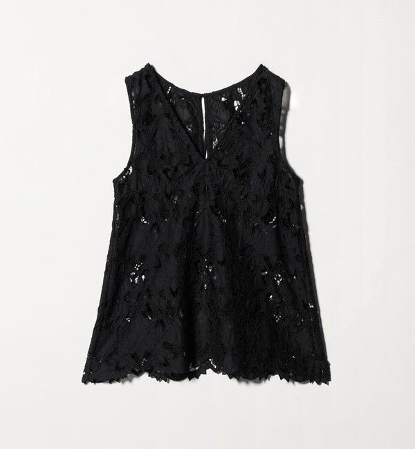 UNITED ARROWS green label relaxing「レース ノースリーブ ブラウス」|シャツ・ブラウス|