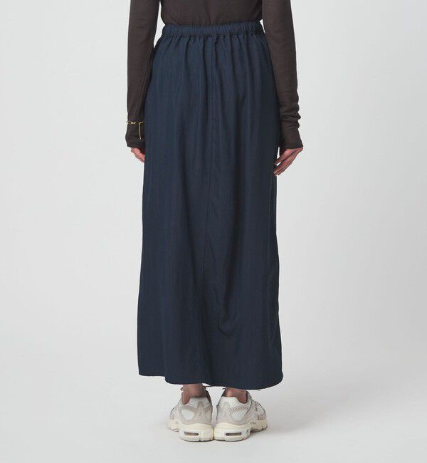 UNITED ARROWS green label relaxing「ツイル Aライン スカート」|フレア|