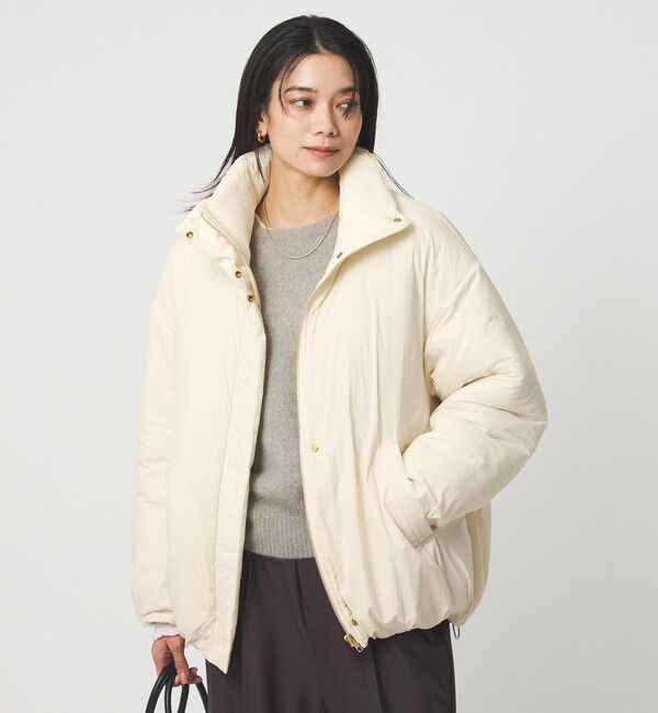 UNITED ARROWS green label relaxing「エアーパフィ スタンドカラー ブルゾン」|ブルゾン・スタジャン|