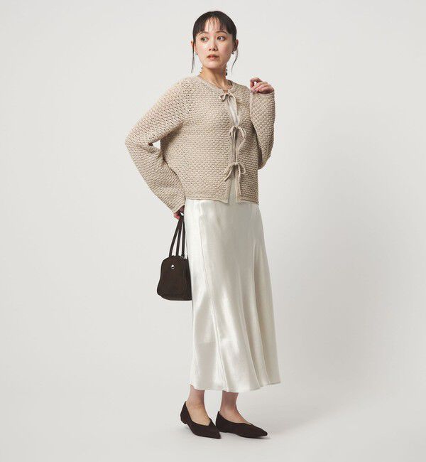 UNITED ARROWS green label relaxing「メッシュ ニット 2WAY プルオーバー ウォッシャブル」|ニット・セーター|