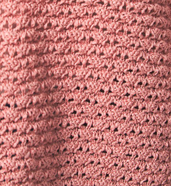 UNITED ARROWS green label relaxing「メッシュ ニット 2WAY プルオーバー ウォッシャブル」|ニット・セーター|