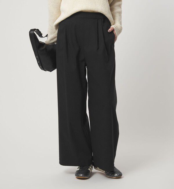 UNITED ARROWS green label relaxing「［size SHORT/TALLあり］オルマイ LI/MIX ワイド パンツ」|その他|