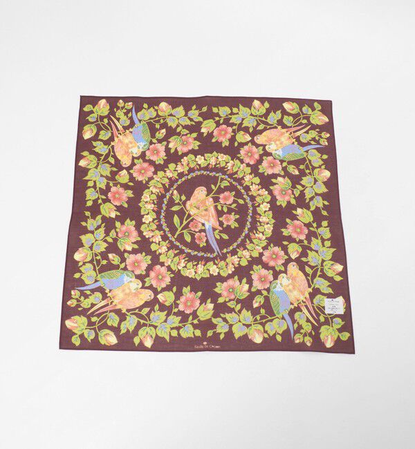 UNITED ARROWS green label relaxing「【別注】＜Feuille de Cocoon＞ スカーフ」|ハンカチ|