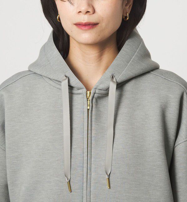 UNITED ARROWS green label relaxing「［size SHORTあり］ダンボール ジップ フーディ」|パーカー|