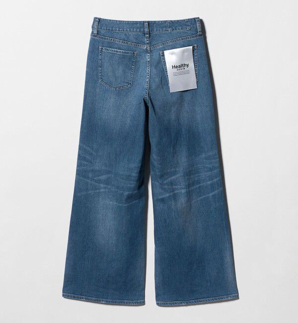 UNITED ARROWS green label relaxing「【別注】＜Healthy DENIM＞ワイド フレア デニム パンツ」|デニム|