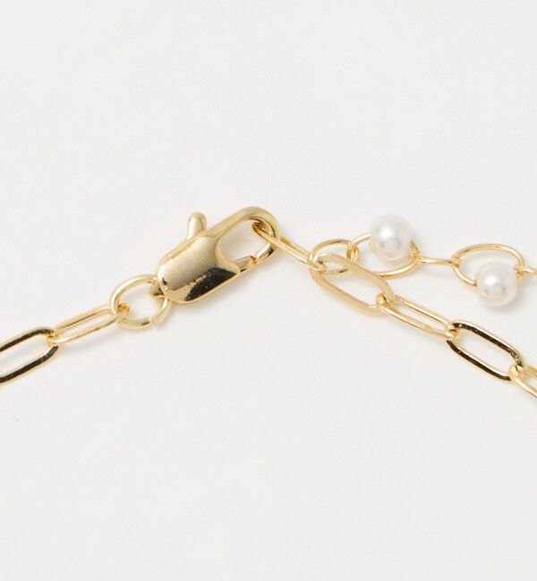 UNITED ARROWS green label relaxing「2WAY チェーン フェイクパール コンビネックレス」|ネックレス|