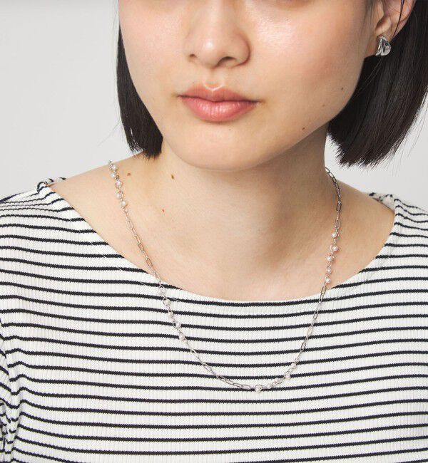 UNITED ARROWS green label relaxing「2WAY チェーン フェイクパール コンビネックレス」|ネックレス|